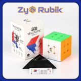  Rubik 3x3 - Yuxin Little Magic M 2020 - Đồ Chơi Rubik 3 Tầng Có Nam Châm Stickerless - ZyO Rubik 