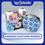  Rubik Clock shengshou Magnetic - Đồng Hồ Nam Châm SengSo - Đồ Chơi Trí Tuệ - Zyo Rubik 