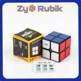  Rubik 2x2 QiYi W Black/ White ( Viền Đen/ Không Viền) - Đồ Chơi Trí Tuệ - Khối Lập Phương Rubik 2 Tầng - ZyO Rubik 