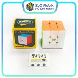  Rubik 3x3 Qiyi Sail W - Đồ Chơi Rubik 3 Tầng Qiyi Sail W (Màu Đen/ Trắng) - ZyO Rubik 