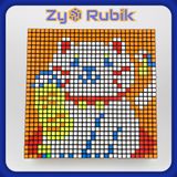  Rubik 3x3 Gan Mosaic - Đồ Chơi Trí Tuệ Xếp Hình - Khối Lập Phương 3 Tầng - Zyo Rubik 