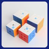  Bộ Sưu Tập Rubik Meilong M Gift Box 2x2/3x3/4x4/5x5 Stickerless Có Nam Châm - Zyo Rubik 