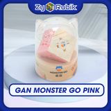  Rubik 3x3x3 GAN Monster Go Cloud Pink (Stickerless hồng) - Đồ Chơi Rubik 3 Tầng - ZyO Rubik 