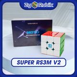  Rubik 3x3 Moyu Super Rs3m V2 Stickerless 3 Phiên bản Magnetic/Maglev/Ballcore UV - Zyo Rubik 