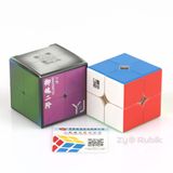  Rubik 2x2 YJ YuPo V2 M Stickerless ( Có Nam Châm ) - Đồ Chơi Rubik 2 Tầng YJ V2M - ZyO Rubik 