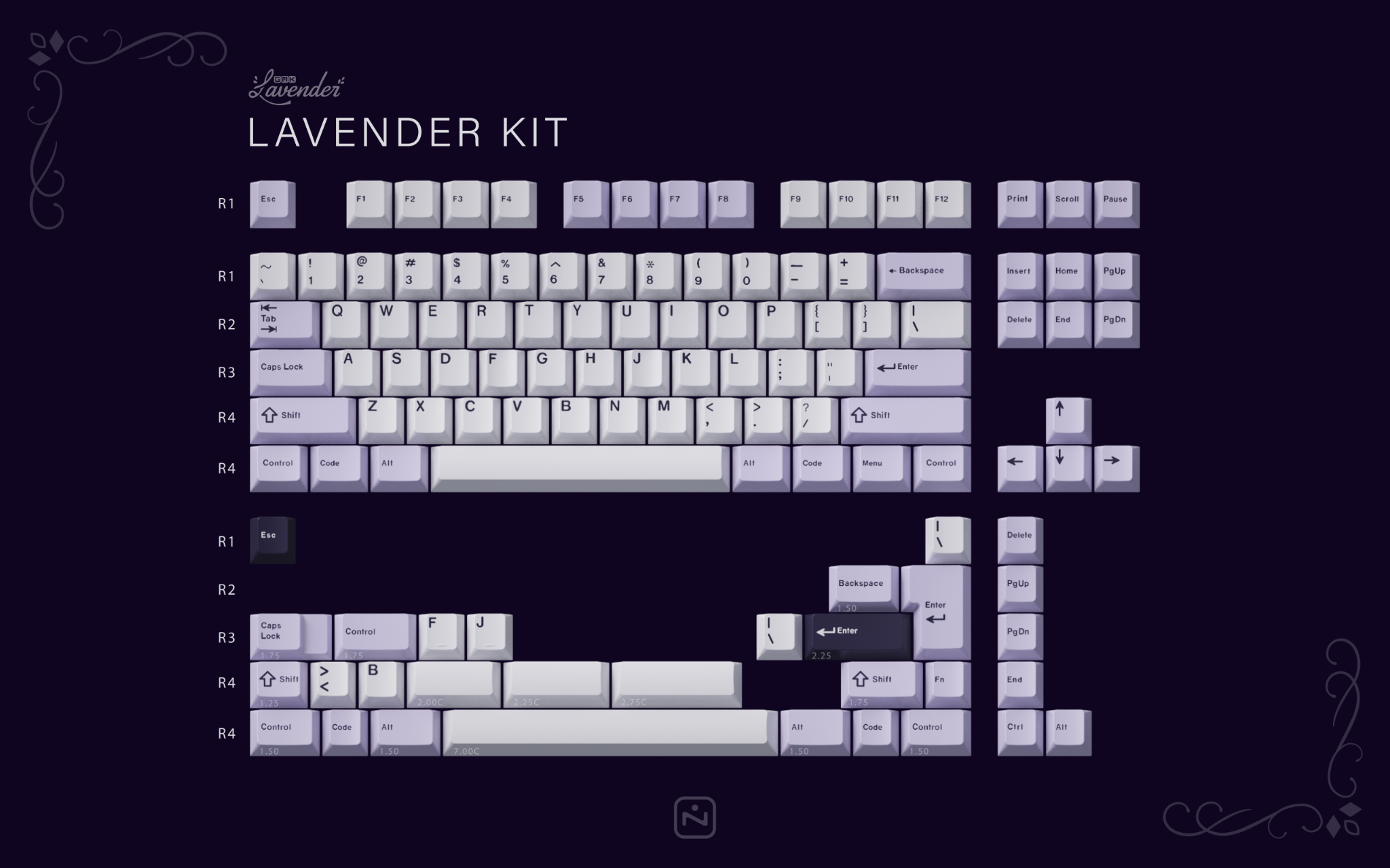  [In-Stock] GMK Lavender 