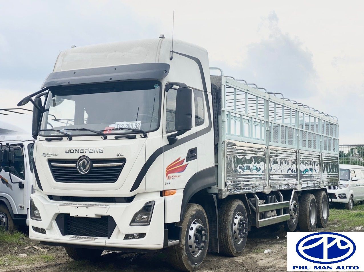 (New) XE TẢI DONGFENG HOÀNG HUY 5 CHÂN KL360 (10x4)