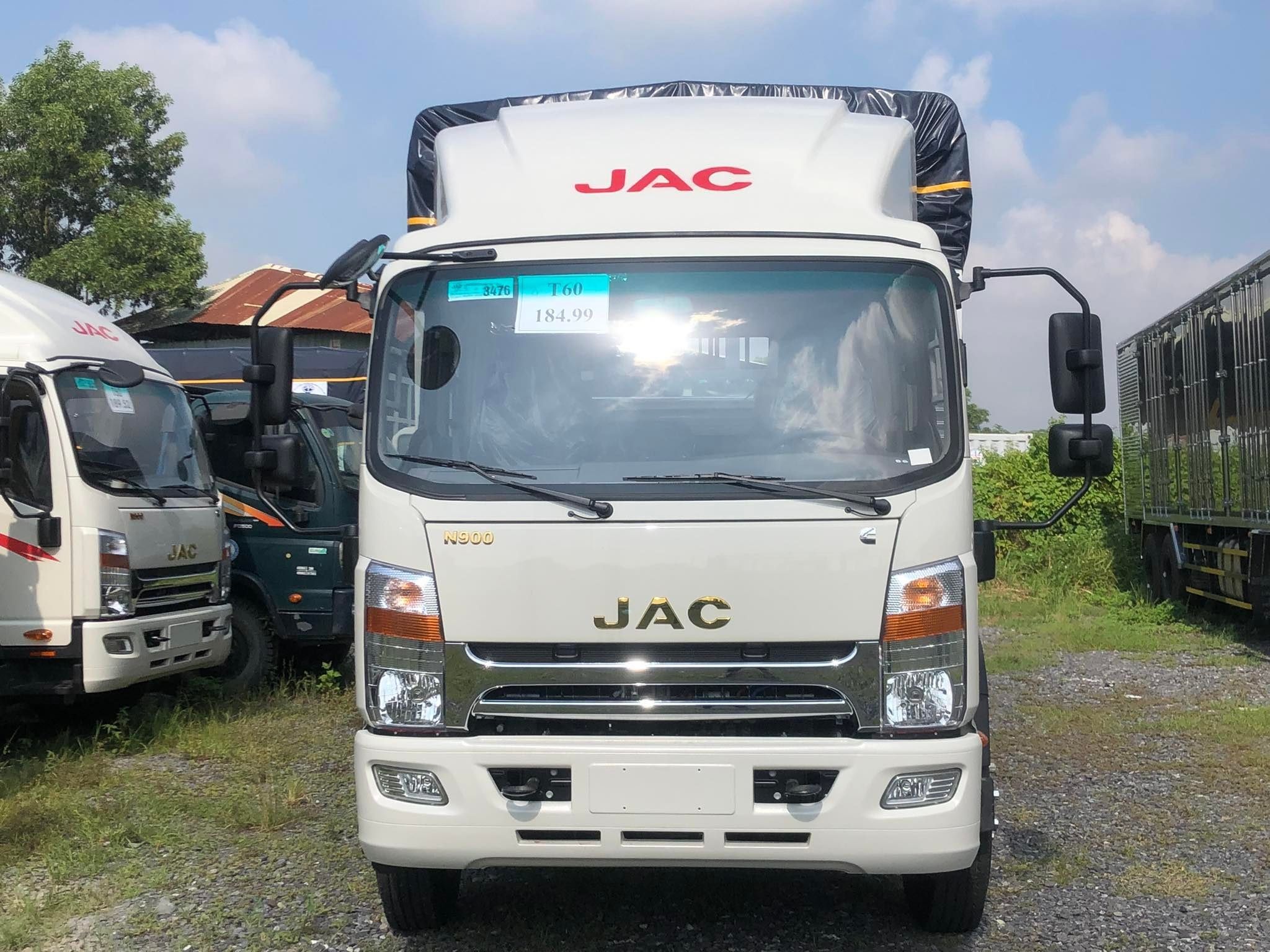 XE TẢI JAC N900S 9.1 TẤN THÙNG MUI BẠT 7M