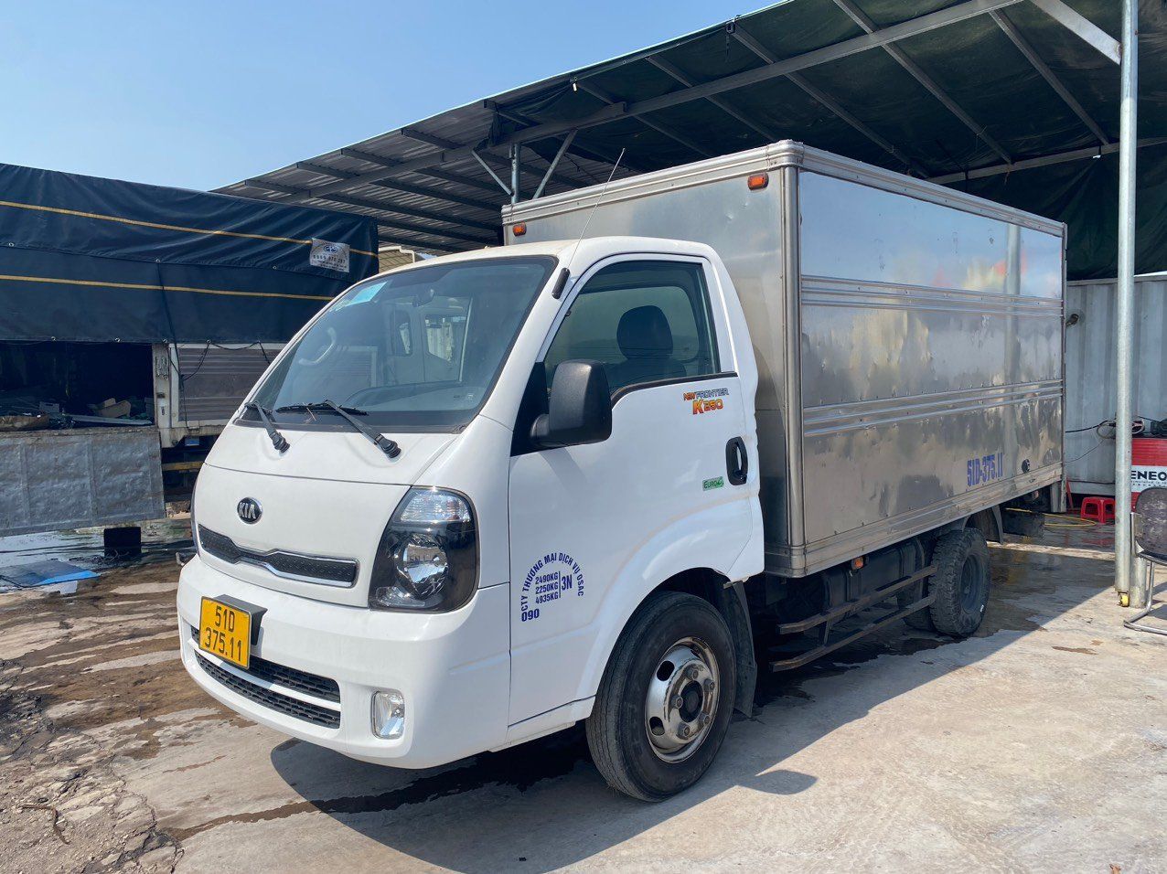 XE CŨ - KIA K250 2T490 2019 THÙNG KÍN
