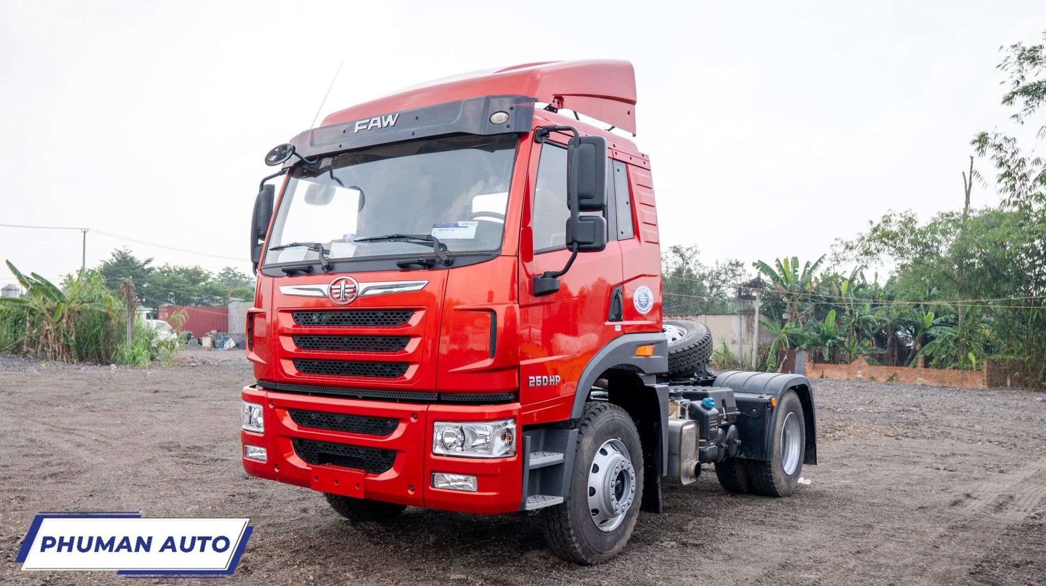 XE ĐẦU KÉO FAW 1 CẦU 260HP - NHẬP KHẨU