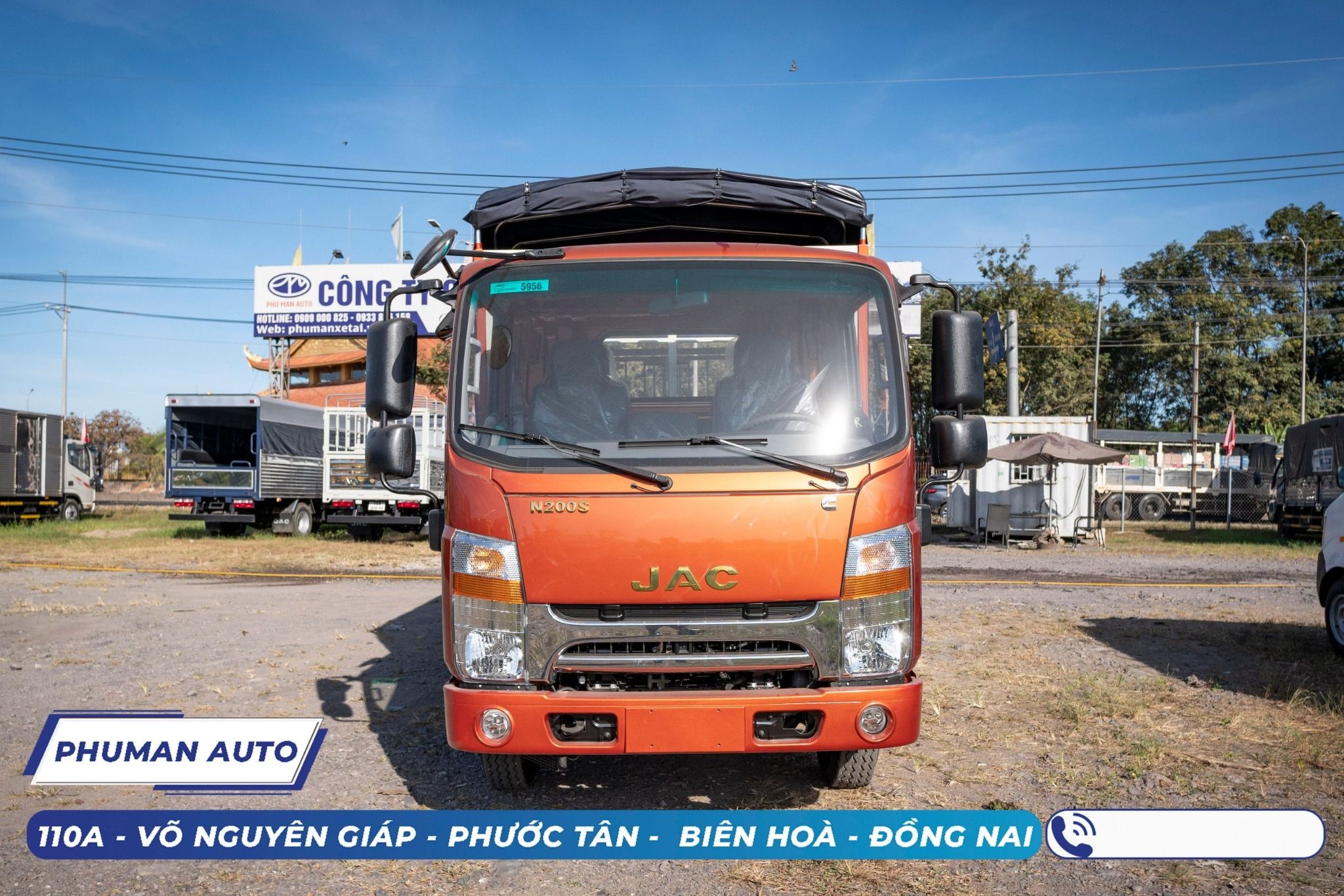 XE TẢI JAC N200s 1.99 TẤN THÙNG BẠT 4.38M
