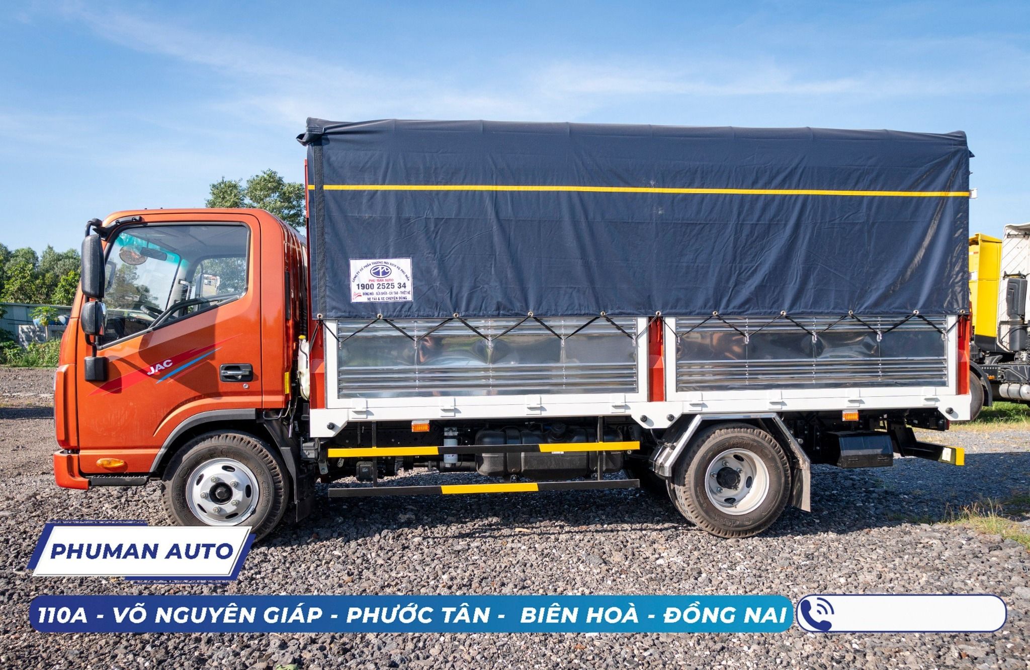 XE TẢI JAC N200s 1.99 TẤN THÙNG BẠT 4.38M