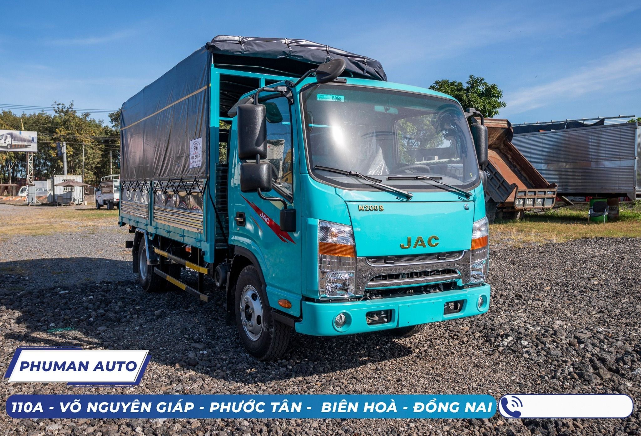 XE TẢI JAC N200s 1.99 TẤN THÙNG BẠT 4.38M