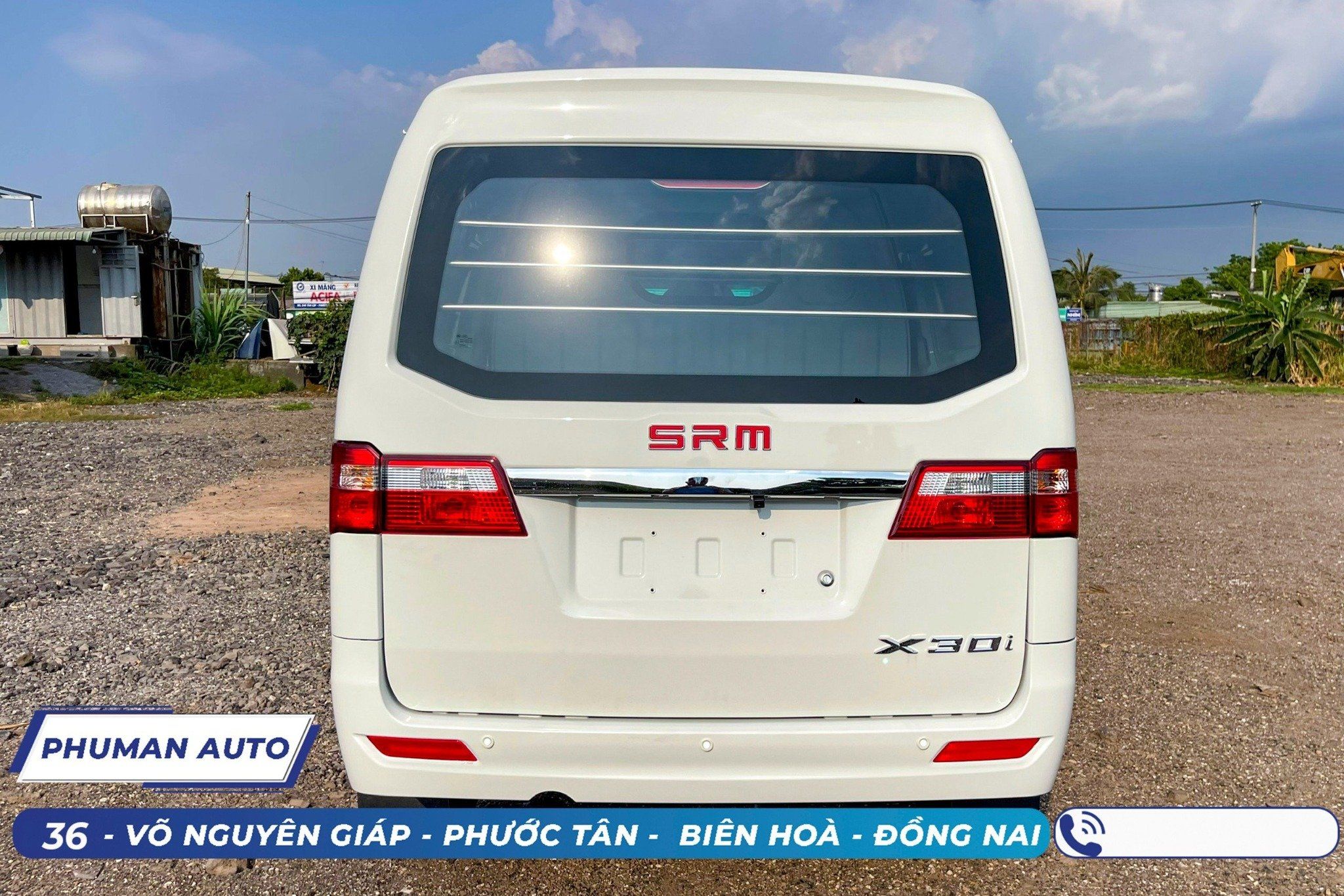 XE VAN SRM 5 CHỖ NGỒI 650KG (SRM X30-V5) KHÔNG CẤM GIỜ