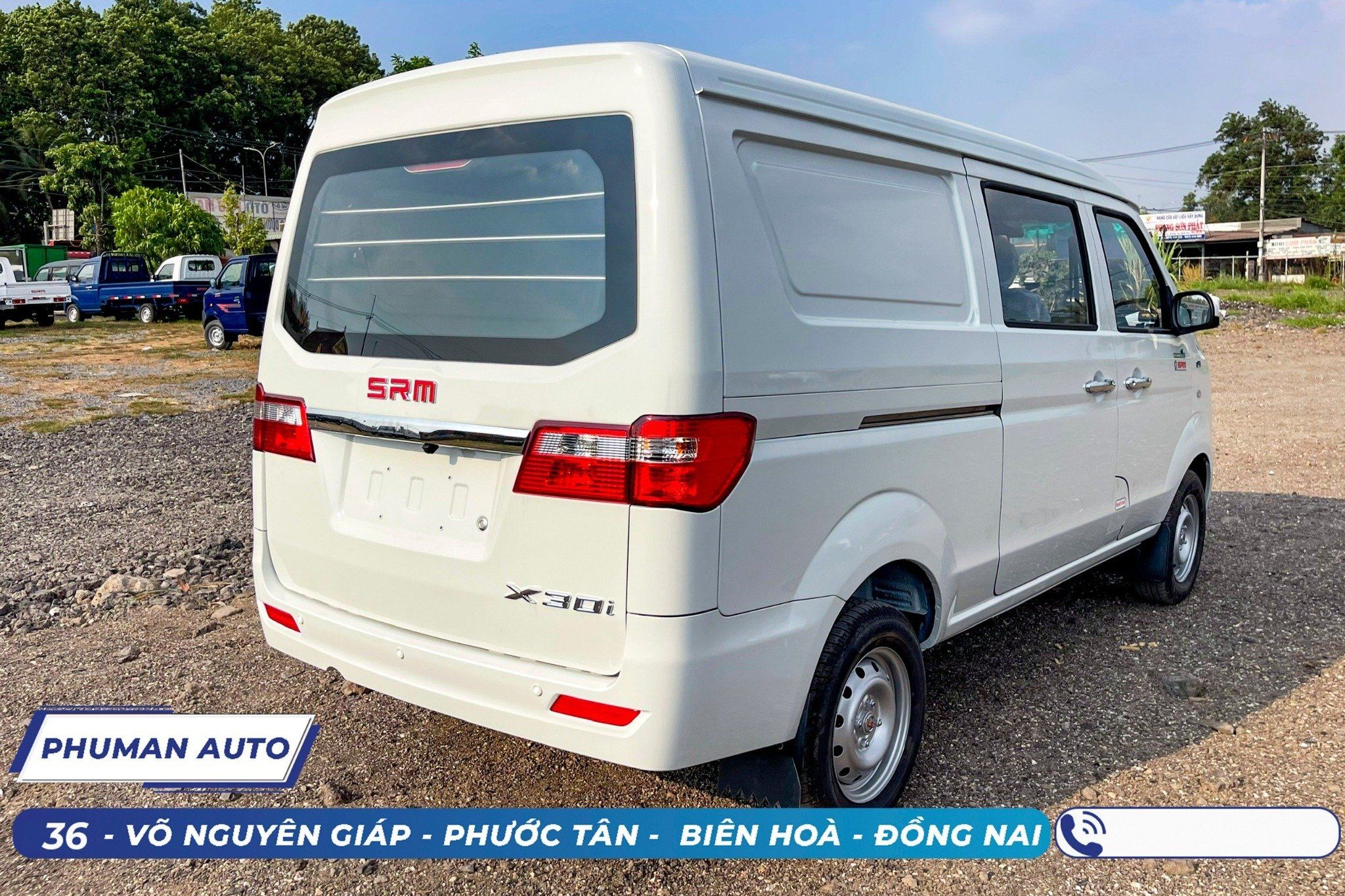 XE VAN SRM 5 CHỖ NGỒI 650KG (SRM X30-V5) KHÔNG CẤM GIỜ