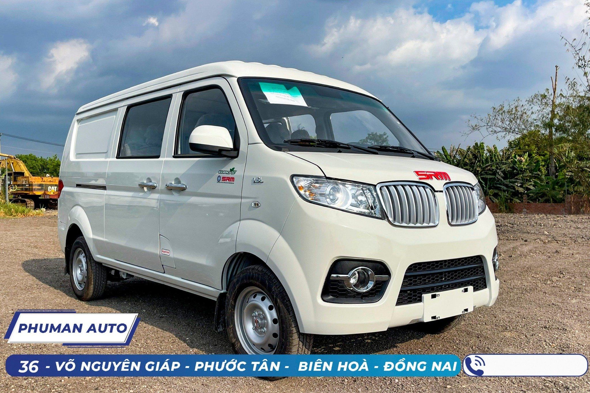 XE VAN SRM 5 CHỖ NGỒI 650KG (SRM X30-V5) KHÔNG CẤM GIỜ