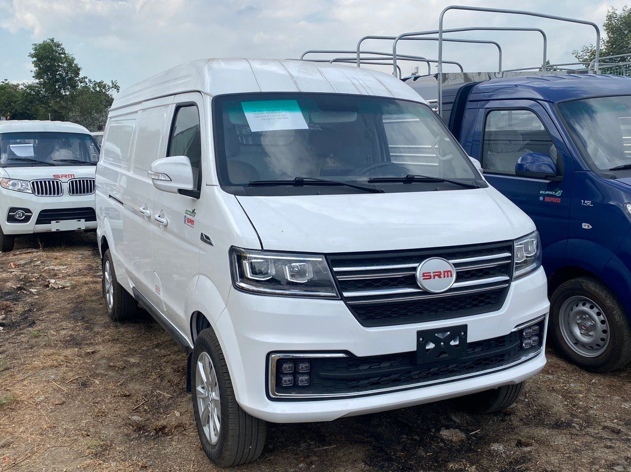 (New) XE VAN SRM 868 2 CHỖ NGỒI - 868KG THÙNG DÀI 2M5