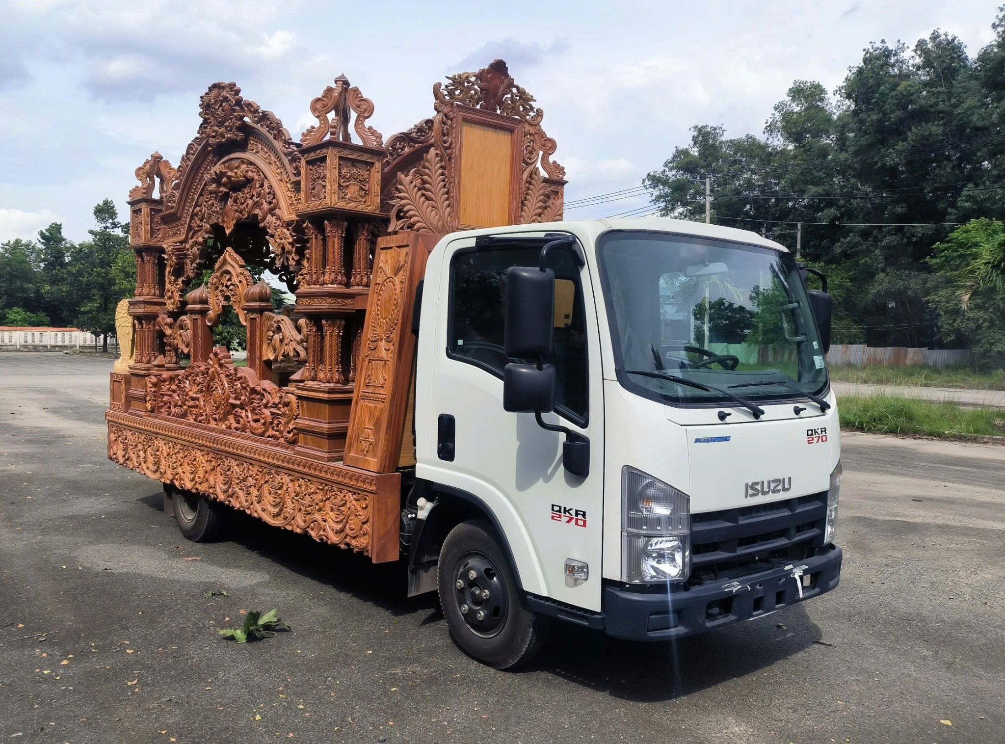 XE CHỞ QUAN TÀI - XE RỒNG - XE TANG LỄ (CHUẨN THIẾT KẾ CỤC ĐĂNG KIỂM)