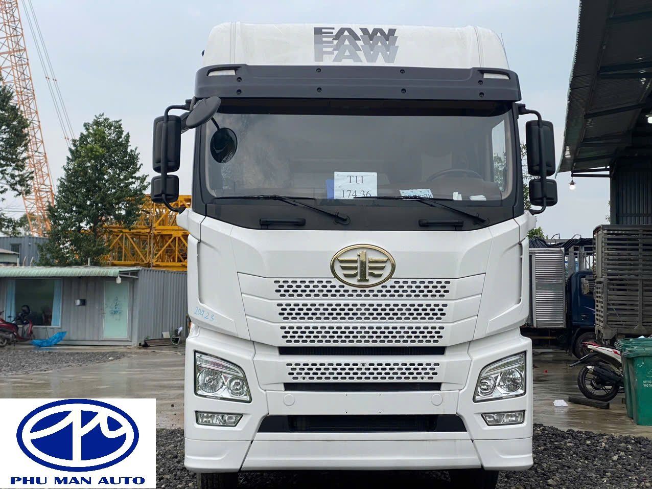 (New) XE TẢI FAW 4 CHÂN JH6 370HP NHẬP KHẨU