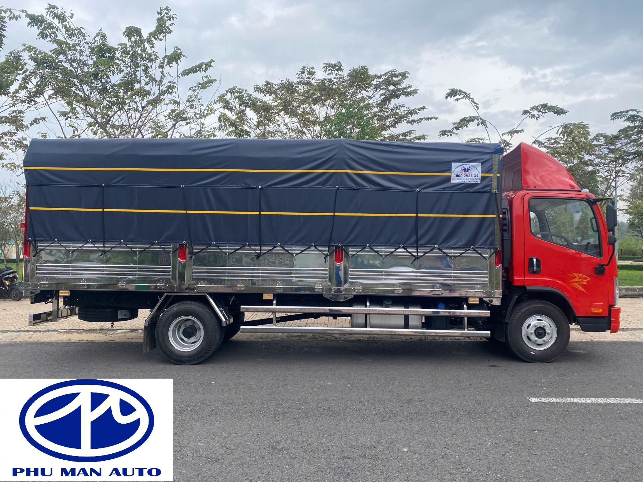 (New) XE TẢI FAW TIGER 8.5 TẤN THÙNG DÀI 6M2 (mẫu mới)