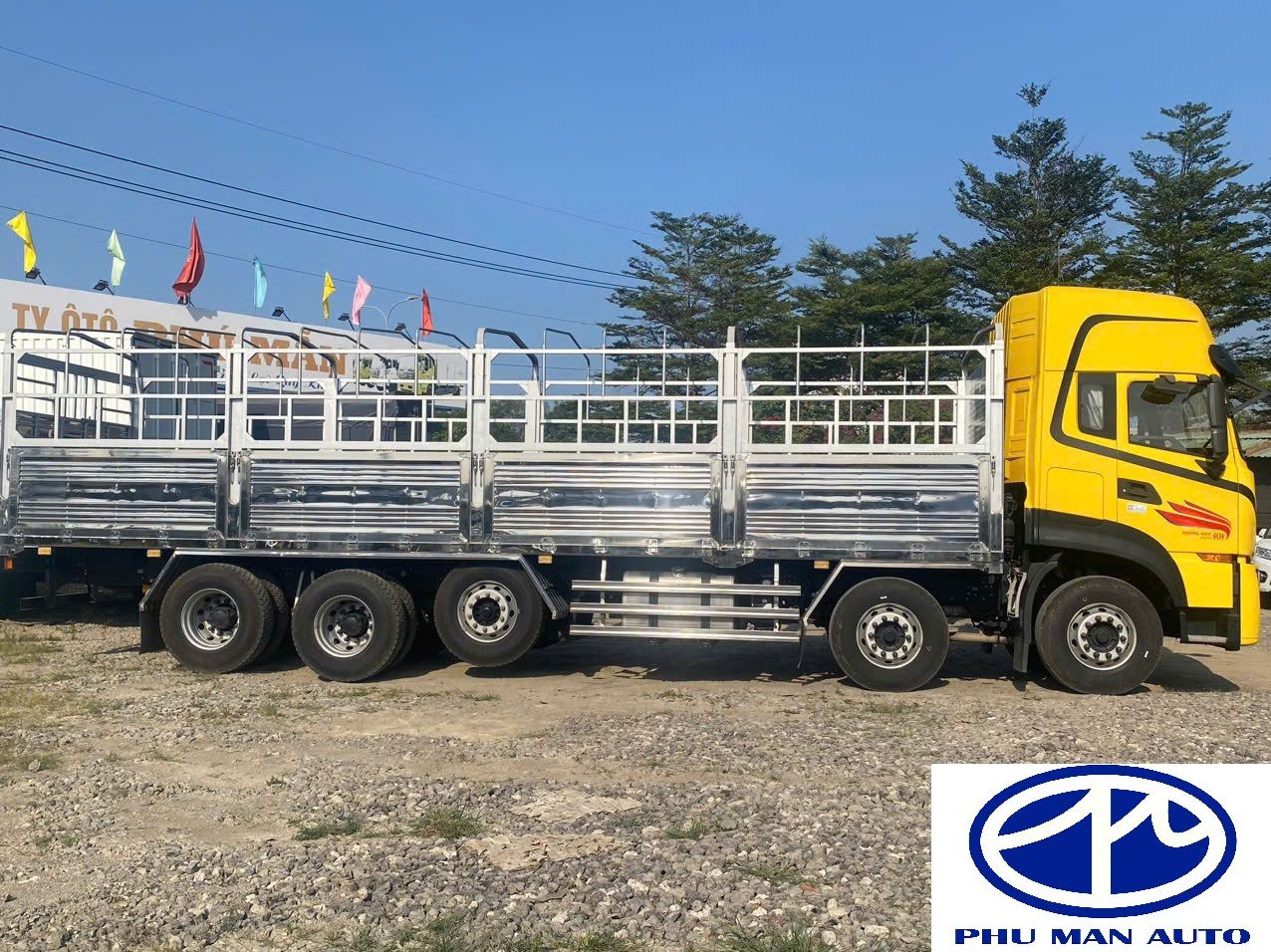 (New) XE TẢI DONGFENG HOÀNG HUY 5 CHÂN KL360 (10x4)