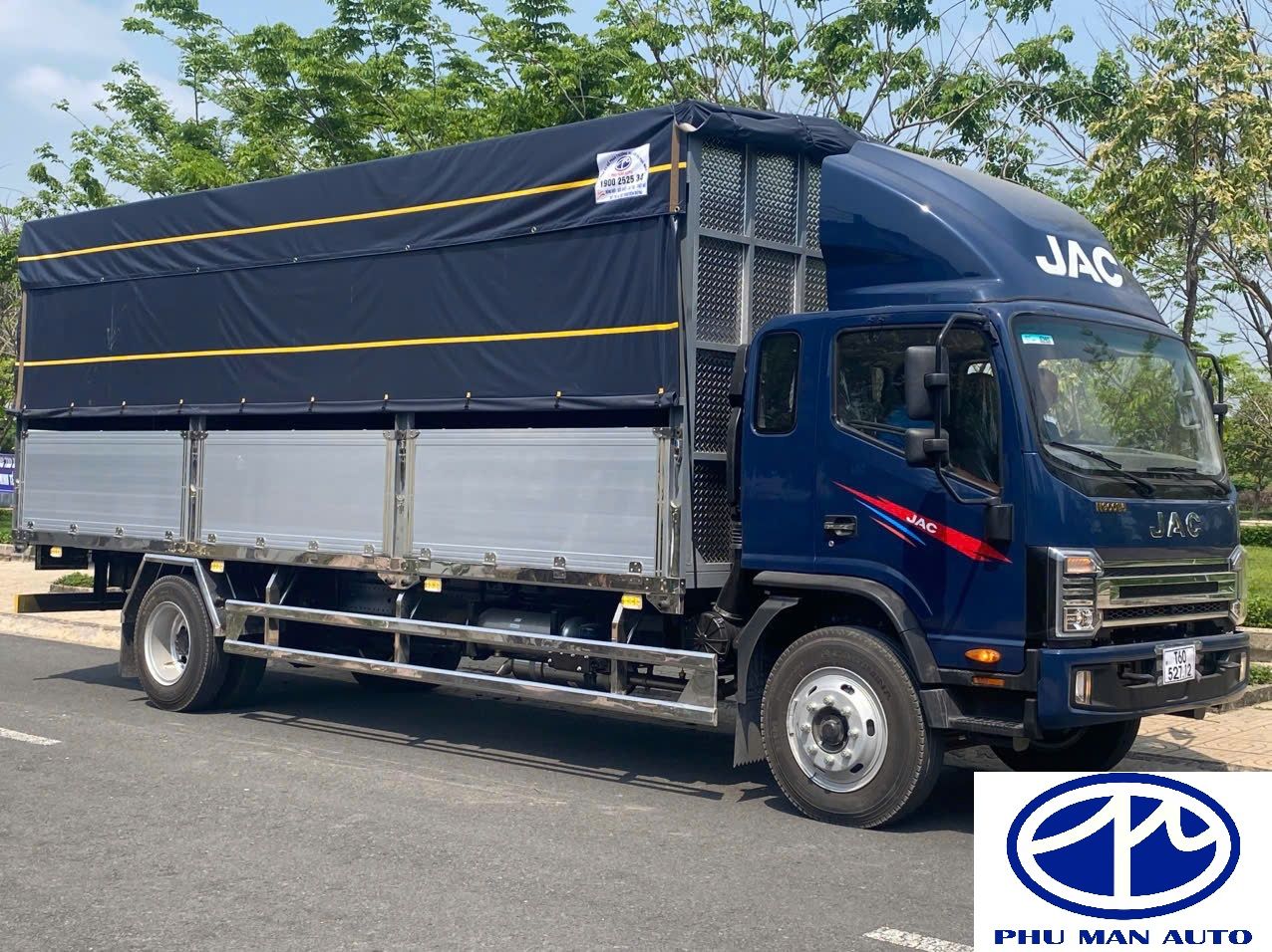 (Hot) XE TẢI JAC N900 PLUS E5 THÙNG NHÔM CAO 2M43