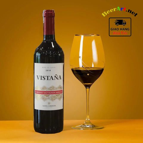  Rượu vang Chile Santa Carolina Vistana Cabernet Sauvignon Merlot 