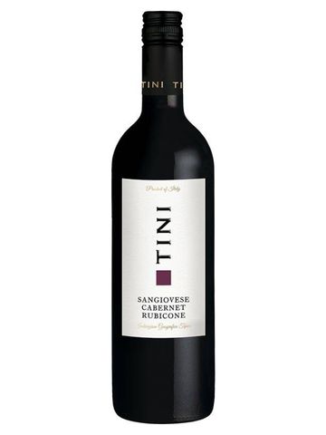  Rượu Vang Đỏ Tini Sangiovese Cabernet Rubicone 2019 13% 