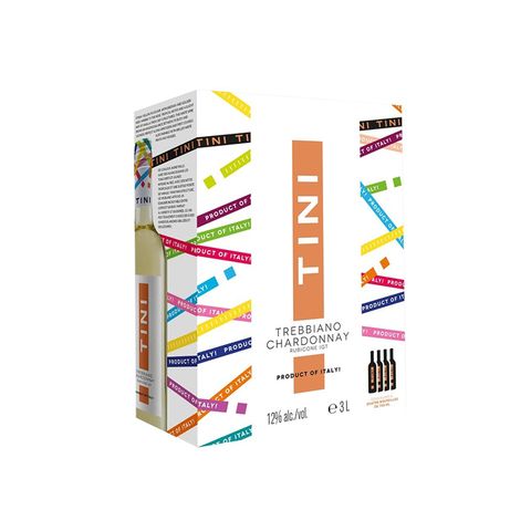  Rượu vang bịch Tini Trebbiano Chardonnay Rubicone BIB 