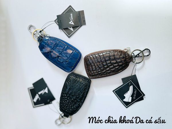 Móc chìa khóa cá sấu