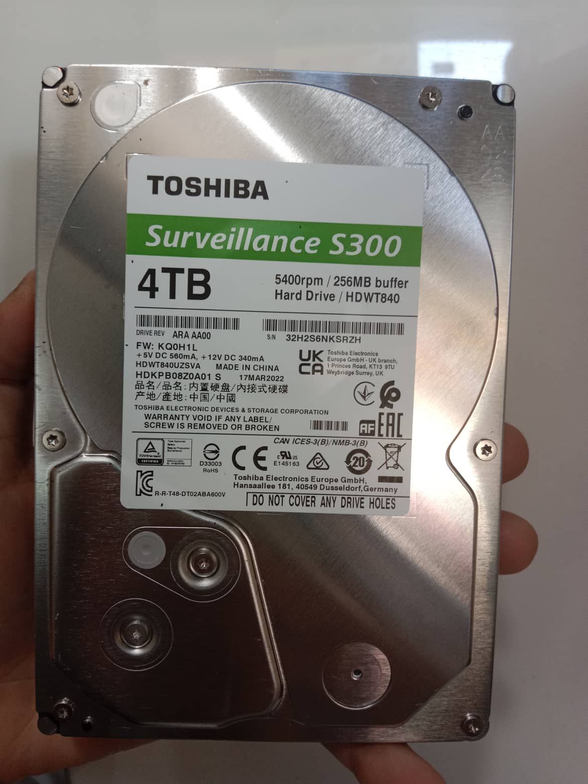  Ổ CỨNG HDD TOSHIBA 4TB 