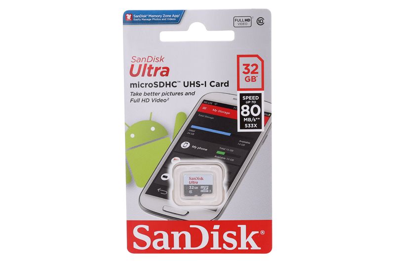  Thẻ nhớ SanDick Ultra Micro SD 32GB/64GB/128GB 