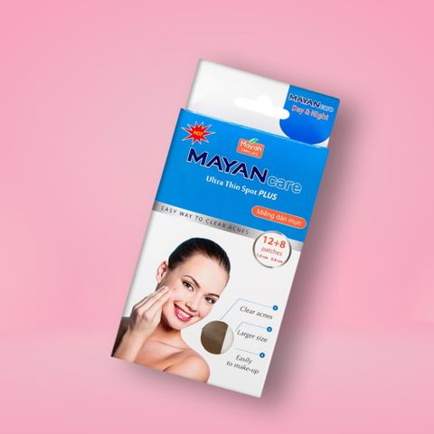 Mayan Miếng dán  mụn Ultra Thin Spot Plus (12m)