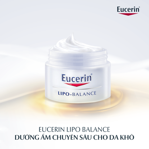 Eucerin Kem dưỡng  Sensitive Skin Lipo-Balance 50ml