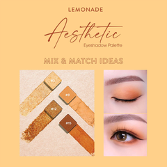 Lemonade Bảng mắt Aesthetic Eyeshadow Palette 16 ô 20.8g