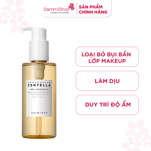 Skin1004 Tẩy trang Madagascar Centella Light Cleansing Oil 200ml