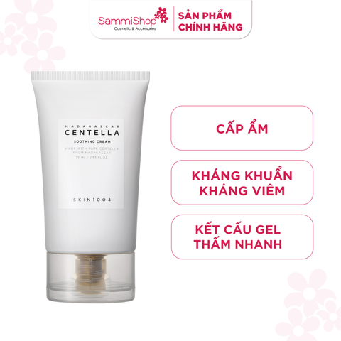 Skin1004 Kem dưỡng Madagascar Centella Soothing Cream 75ml