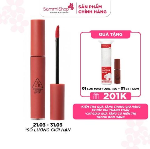 [21.03 - 31.03] 3CE Son kem Velvet Lip Tint