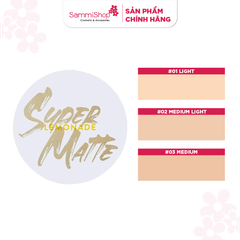 Lemonade Phấn nước kiềm dầu Supermatte Cushion