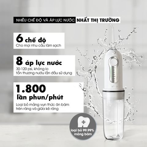 Halio Máy tăm nước Professional Cordless Oral Irrigator