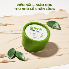 Some By Mi Mặt nạ rửa Super Matcha Pore Clean Clay Mask 100g