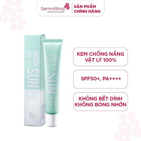 Kem Chống nắng BOM Green UV Sun Off SPF 50+PA+++