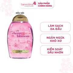 OGX Dầu gội heavenly hydration + cherry blossom shampoo 385ml