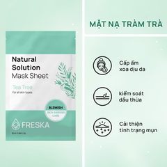 [MUA 3 TẶNG 1] Freska Mặt nạ giấy Natural Solution Mask Sheet 25ml