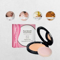 Silky Girl Phấn phủ Pure Smooth Pressed Powder SPF 20