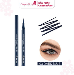 [date 6/25] Flormar Bút kẻ mắt Midnight Matte Eyeliner #03 Dark Blue 1ml