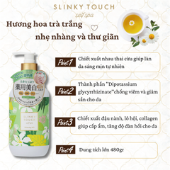 Slinky Touch Sữa dưỡng thể self spa whitening body milk 480gr