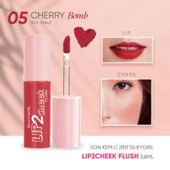 Silkygirl Son kem lì Lip2check Flush 3.8ml