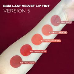 BBIA Son kem Last Velvet Lip Tint