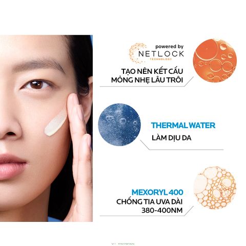 La Roche-Posay Kem Chống Nắng Anthelios UVMune 400 Invisible Fluid 50ml